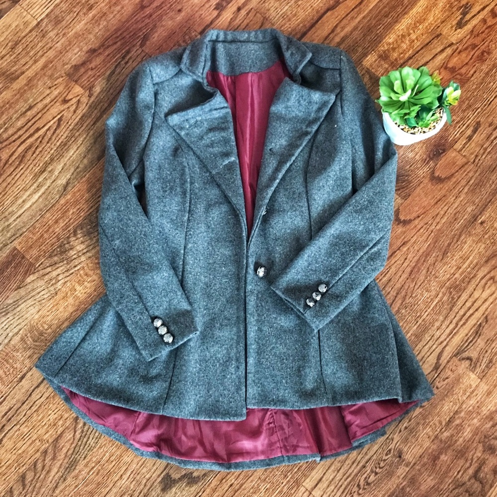 XS gray lightweight jacket 🧥